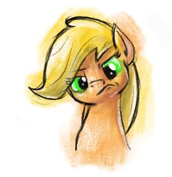 Size: 1034x1067 | Tagged: safe, artist:yugtra, imported from derpibooru, applejack, female, solo