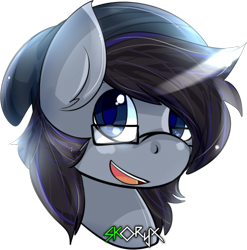 Size: 493x500 | Tagged: safe, artist:skoryx, imported from derpibooru, oc, oc only, oc:appy, beanie, cute, glasses, hat, shiny, simple background, solo, white background