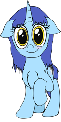 Size: 1000x2000 | Tagged: safe, artist:baratus93, imported from derpibooru, oc, oc only, oc:cheri bleu, pony, unicorn, blushing, cute, female, floppy ears, looking at you, mare, rule 63, simple background, smiling, transparent background