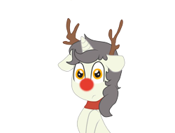 Size: 850x650 | Tagged: safe, artist:lion-grey, imported from derpibooru, oc, oc only, oc:short fuse, antlers, confused, male, simple background, solo, transparent background