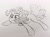 Size: 1280x950 | Tagged: safe, artist:glacierclear, imported from derpibooru, pinkie pie, eyes on the prize, female, monochrome, sketch, solo, tongue out, traditional art