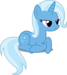 Size: 4452x5000 | Tagged: safe, artist:dashiesparkle, imported from derpibooru, trixie, pony, unicorn, .svg available, absurd resolution, bedroom eyes, female, mare, prone, simple background, solo, transparent background, vector