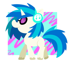 Size: 721x649 | Tagged: safe, artist:typhwosion, imported from derpibooru, dj pon-3, vinyl scratch, pony, unicorn, female, simple background, solo, transparent background