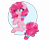 Size: 5000x4000 | Tagged: dead source, safe, artist:rarityforever, imported from derpibooru, pinkie pie, absurd resolution, alternate hairstyle, cute, diapinkes, eye clipping through hair, female, hair bow, heart eyes, pigtails, solo, wingding eyes