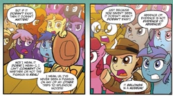 Size: 1297x716 | Tagged: safe, artist:tonyfleecs, idw, imported from derpibooru, applejack, spoiler:comic, spoiler:comicff23, indiana jones