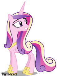 Size: 2212x3000 | Tagged: safe, artist:brony-works, imported from derpibooru, princess cadance, pony, three's a crowd, female, simple background, solo, transparent background, vector