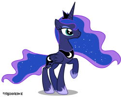 Size: 3752x3000 | Tagged: safe, artist:brony-works, imported from derpibooru, princess luna, alicorn, pony, crown, female, jewelry, mare, regalia, simple background, solo, transparent background