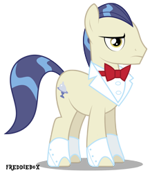 Size: 2602x3000 | Tagged: safe, artist:brony-works, imported from derpibooru, savoir fare, horte cuisine, male, simple background, solo, transparent background, vector, waiter