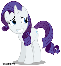 Size: 2798x3000 | Tagged: safe, artist:brony-works, imported from derpibooru, rarity, pony, unicorn, female, mare, simple background, smiling, solo, transparent background