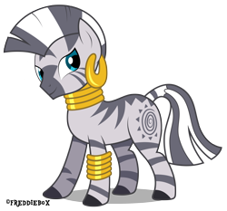 Size: 3222x3000 | Tagged: safe, artist:brony-works, imported from derpibooru, zecora, zebra, female, simple background, smiling, solo, transparent background, vector