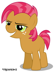 Size: 2280x3000 | Tagged: safe, artist:brony-works, imported from derpibooru, babs seed, female, simple background, solo, transparent background, vector