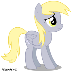 Size: 3000x3000 | Tagged: safe, artist:brony-works, imported from derpibooru, derpy hooves, pegasus, pony, female, mare, shadow, simple background, solo, transparent background