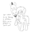 Size: 688x643 | Tagged: artist needed, safe, imported from derpibooru, oc, oc only, oc:aryanne, earth pony, pony, saddle arabian, advice, beard, black and white, dead, decapitated, female, germany, grayscale, heart, holding, implied murder, mare, monochrome, nazi, severed head, sketch, smiling, social commentary, spear, swastika, text, weapon, x eyes