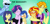 Size: 2100x992 | Tagged: safe, artist:purfectprincessgirl, imported from derpibooru, adagio dazzle, comet tail, flash sentry, trixie, twilight sparkle, equestria girls, allegro amoroso, allegroglare, allegroshimmer, blood, blushing, cereal, community, crying, dialogue, dusk shine, embrace, equestria guys, female, flare warden, food, gay, gay in front of girls, ha gay, hickey, hilarious in hindsight, hug, humanized, male, nosebleed, picture, polaroid, rule 63, señor chang, shipping, shooting star, story included, sun glare, sunset glare, tristan, trix