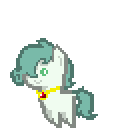 Size: 128x128 | Tagged: safe, artist:pixelanon, imported from derpibooru, oc, oc only, oc:emerald jewel, colt quest, 8-bit, colt, cyoa, foal, male, pixel art, simple background, sprite, transparent background