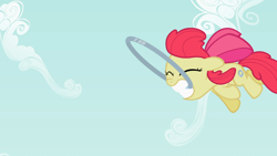 Size: 1366x768 | Tagged: safe, imported from derpibooru, screencap, apple bloom, the cutie pox, female, solo