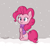 Size: 775x720 | Tagged: dead source, safe, artist:dsp2003, artist:tjpones, imported from derpibooru, pinkie pie, earth pony, pony, clothes, collaboration, cute, diapinkes, female, mare, scarf, snow, snowfall, snowflake, solo