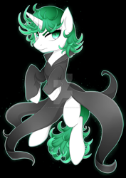 Size: 1024x1444 | Tagged: safe, artist:scarlet-spectrum, imported from derpibooru, pony, one punch man, ponified, solo, tatsumaki (one punch man), watermark