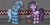 Size: 1600x796 | Tagged: safe, artist:bluemoonmare, imported from derpibooru, trixie, twilight sparkle, pony, robot, robot pony, unicorn, animatronic, bonnie, bonnie (fnaf), crossover, female, five nights at freddy's, five nights at freddy's 2, flying v, guitar, mare, toy bonnie