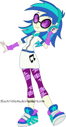 Size: 4229x8164 | Tagged: safe, artist:crimsumic, imported from derpibooru, dj pon-3, vinyl scratch, equestria girls, absurd resolution, female, simple background, solo, transparent background, vector