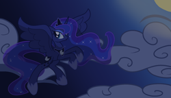 Size: 2100x1200 | Tagged: safe, artist:geraritydevillefort, imported from derpibooru, princess luna, female, solo