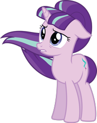 Size: 4000x5046 | Tagged: safe, artist:craftybrony, imported from derpibooru, starlight glimmer, the cutie re-mark, .ai available, female, s5 starlight, sad, simple background, solo, transparent background, vector