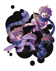 Size: 1600x2015 | Tagged: safe, artist:drawntildawn, imported from derpibooru, oc, oc only, oc:lavender dawn, human, clothes, human ponidox, humanized, paintbrush, scarf, solo, watermark