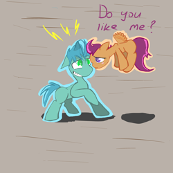 Size: 1024x1024 | Tagged: safe, artist:ba2sairus, imported from derpibooru, scootaloo, oc