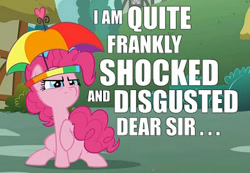 Size: 400x277 | Tagged: safe, imported from derpibooru, screencap, pinkie pie, feeling pinkie keen, artifact, image macro, meme, reaction image