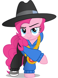 Size: 6000x8000 | Tagged: safe, artist:caliazian, imported from derpibooru, pinkie pie, absurd resolution, female, rapper, rapper pie, simple background, solo, transparent background, vector