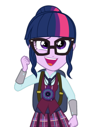 Size: 800x1000 | Tagged: safe, artist:twimix, imported from derpibooru, sci-twi, twilight sparkle, equestria girls, friendship games, female, magic capture device, simple background, solo, transparent background, vector