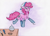 Size: 2314x1653 | Tagged: safe, artist:spirit-dude, imported from derpibooru, pinkie pie, earth pony, pony, fanfic:cupcakes, clothes, cupcake, fanfic fuel, female, food, implied cupcakes, knife, messy mane, nervous, socks, solo, striped socks, sweat, sweatdrop, table, traditional art