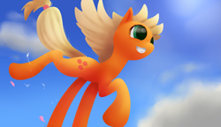 Size: 3509x2019 | Tagged: safe, artist:snowyglaze, imported from derpibooru, applejack, female, solo