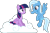 Size: 1515x986 | Tagged: safe, artist:punzil504, imported from derpibooru, trixie, twilight sparkle, pegasus, pony, alternate universe, cloud, cute, cutie mark, diatrixes, female, flying, hooves, mare, on a cloud, pegasus trixie, pegasus twilight sparkle, race swap, simple background, sitting on a cloud, sitting on cloud, spread wings, transparent background, vector, wings