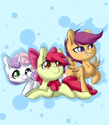 Size: 1109x1280 | Tagged: safe, artist:armorenero, imported from derpibooru, apple bloom, scootaloo, sweetie belle, cutie mark crusaders