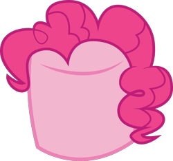 Size: 2491x2330 | Tagged: safe, artist:vinylvortex, imported from derpibooru, pinkie pie, .ai available, ambiguous gender, food, marshmallow, simple background, solo, transparent background, vector