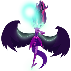 Size: 2000x2000 | Tagged: safe, artist:twimix, imported from derpibooru, sci-twi, twilight sparkle, equestria girls, friendship games, female, magic, midnight sparkle, simple background, solo, transparent background, vector