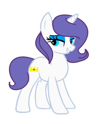 Size: 832x1024 | Tagged: safe, artist:tristannoor10, imported from derpibooru, oc, oc only, oc:emerald, offspring, parent:prince blueblood, parent:rarity, parents:rariblood, solo