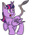 Size: 207x254 | Tagged: safe, artist:putoispepper, imported from derpibooru, twilight sparkle, donkey, mule, donkified, female, simple background, solo, species swap, transformation, transparent background, twilight sparkle (alicorn)