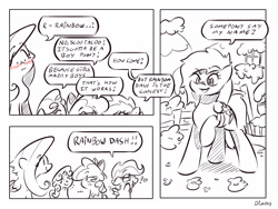 Size: 4000x3000 | Tagged: safe, artist:dilarus, deleted from derpibooru, imported from derpibooru, apple bloom, fluttershy, rainbow dash, scootaloo, sweetie belle, comic:the best of intentions, black and white, comic, cutie mark crusaders, grayscale, monochrome, sbaj, southern belle aj