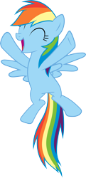 Size: 2906x6000 | Tagged: safe, artist:slb94, imported from derpibooru, rainbow dash, brotherhooves social, cute, excited, female, happy, simple background, solo, transparent background, vector