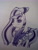 Size: 1920x2560 | Tagged: safe, artist:kawaiiderpy, imported from derpibooru, coloratura, the mane attraction, blushing, countess coloratura, female, sketch, solo
