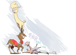 Size: 2205x1575 | Tagged: safe, artist:queenshubidu, imported from derpibooru, paprika paca, alpaca, them's fightin' herds, community related, paprika (tfh)