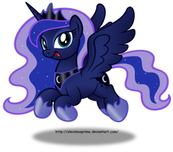 Size: 1024x899 | Tagged: safe, artist:aleximusprime, imported from derpibooru, princess luna, female, simple background, solo, transparent background