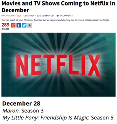 Size: 568x603 | Tagged: safe, imported from derpibooru, season 5, article, netflix, pcmag, text