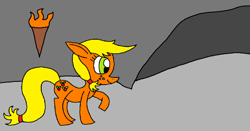 Size: 1024x535 | Tagged: safe, artist:killerbug2357, imported from derpibooru, applejack, 1000 hours in ms paint, ms paint