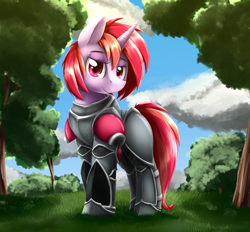 Size: 2529x2344 | Tagged: safe, artist:otakuap, imported from derpibooru, oc, oc only, oc:dawnfire, pony, unicorn, armor, female, mare, solo