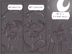 Size: 4000x3000 | Tagged: safe, artist:dilarus, deleted from derpibooru, imported from derpibooru, fluttershy, rainbow dash, comic:the best of intentions, comic, grayscale, monochrome