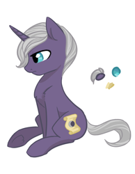 Size: 622x800 | Tagged: safe, artist:hippykat13, artist:sabokat, imported from derpibooru, oc, oc only, pony, unicorn, sitting, solo