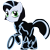 Size: 625x624 | Tagged: safe, artist:moongazeponies, imported from derpibooru, oc, oc only, clothes, costume, crossover, identity disk, simple background, solo, transparent background, tron, vector